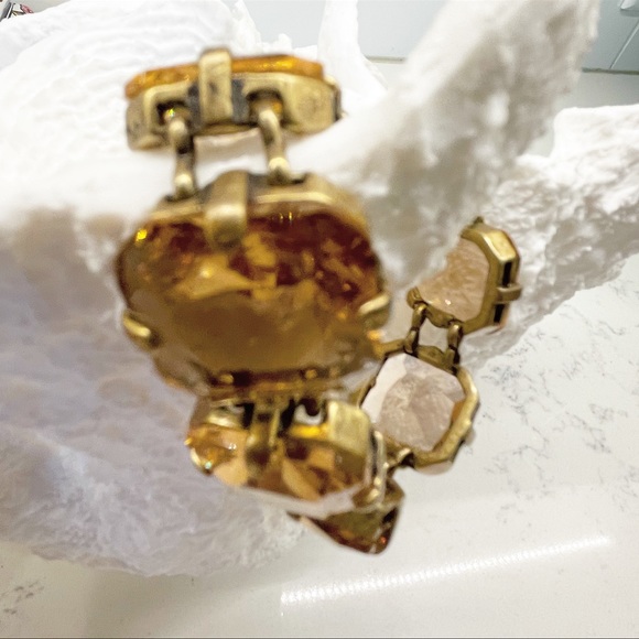 J. Crew Faceted Crystal Vintage Bracelet - Picture 6 of 12